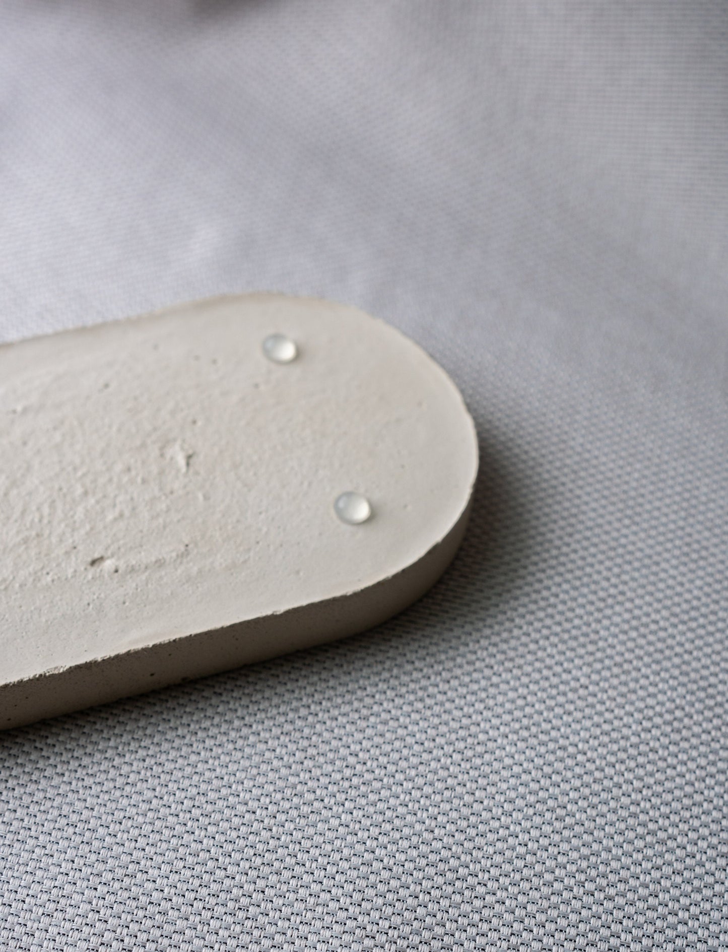 Cement Tray in Beige