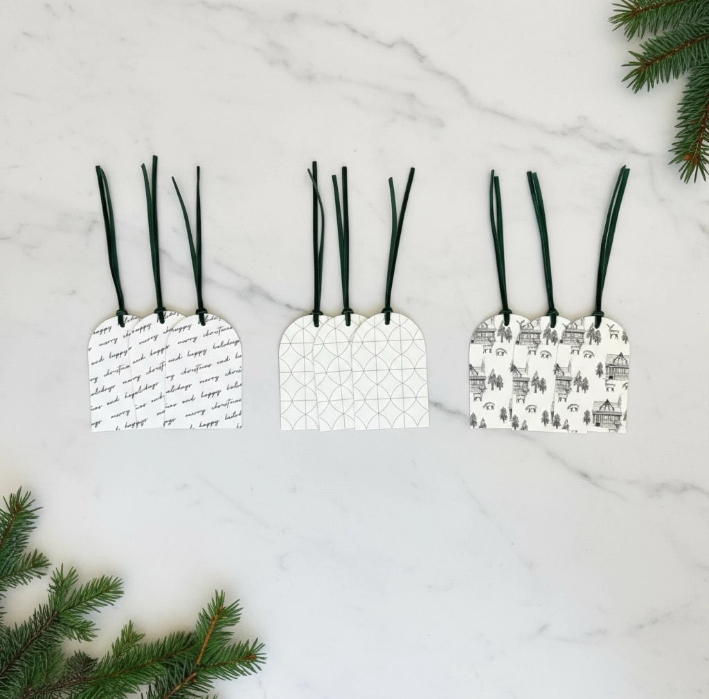 Winter White Gift Tag Pack