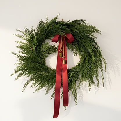 (Pre-Order) 20" Fresh Cedar Wreath
