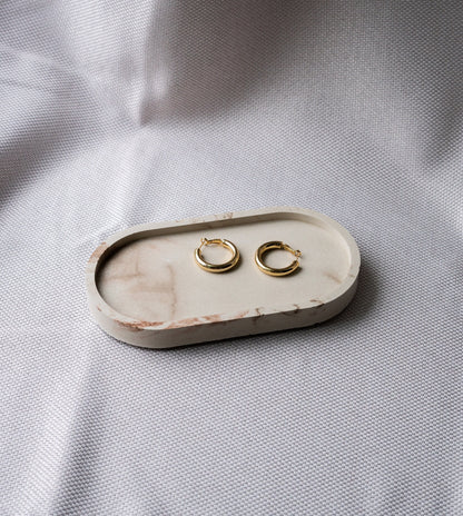 Marbled Cement Tray